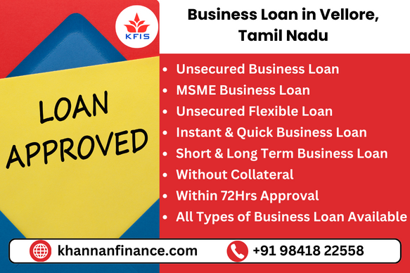 Business Loan In Vellore